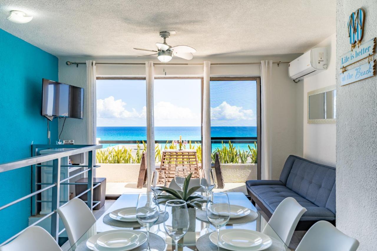 Cancun Ocean view at Villas Marlin complex Exterior foto